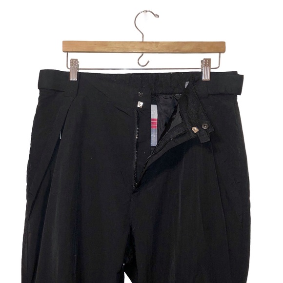 VTG Polar Edge Black Nylon Adjustable Waist Insulated Snowboard Ski Pants - Picture 4 of 9
